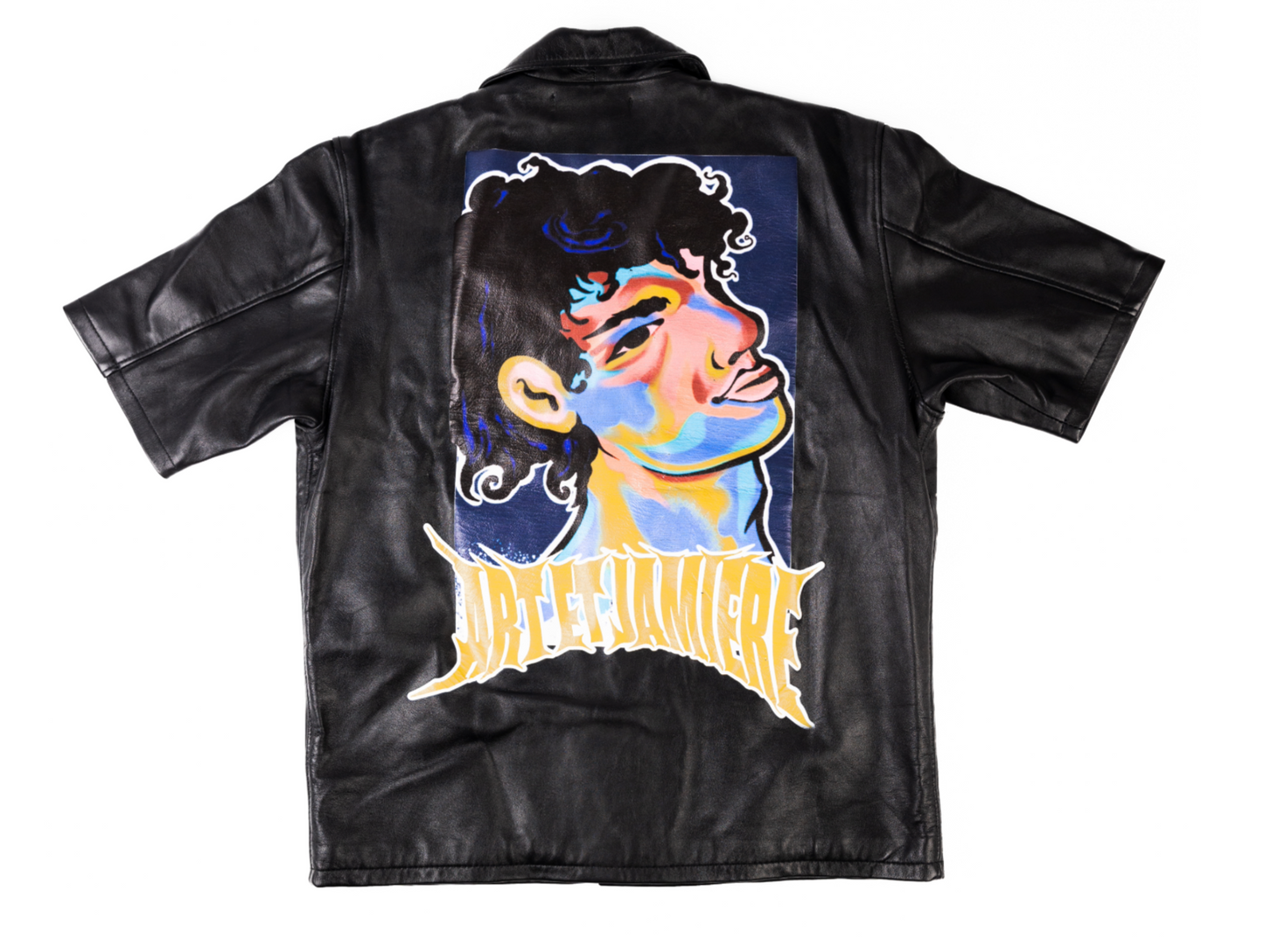Brave Leather Shirt (Black)