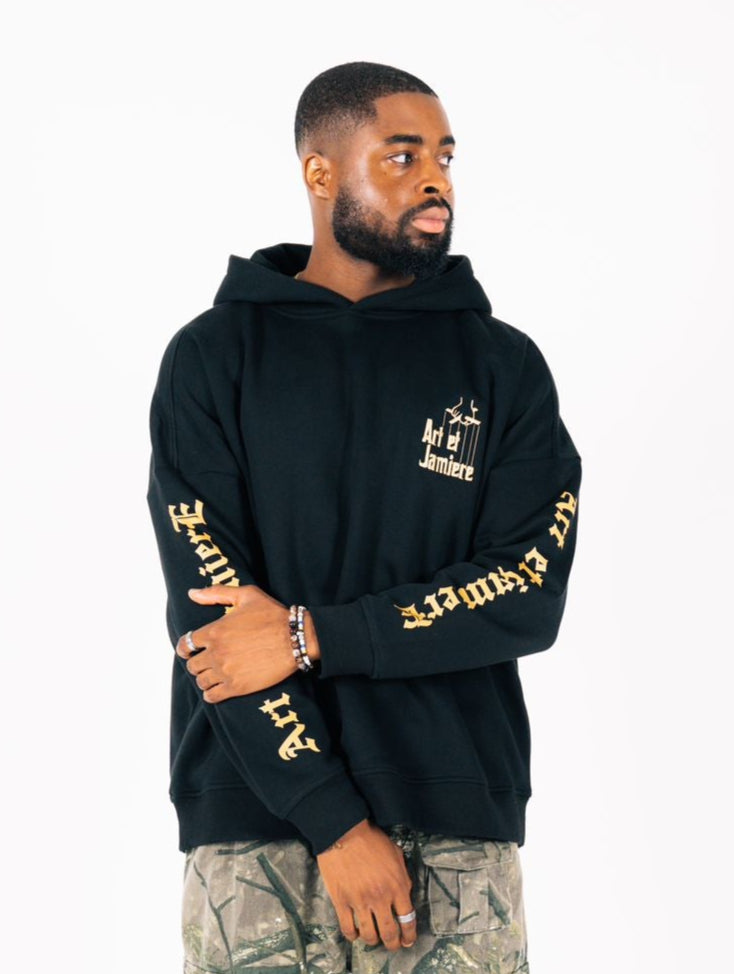 Cercle De La Vie Hoodie in Black