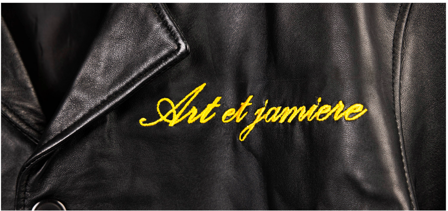 Brave Leather Shirt (Black)