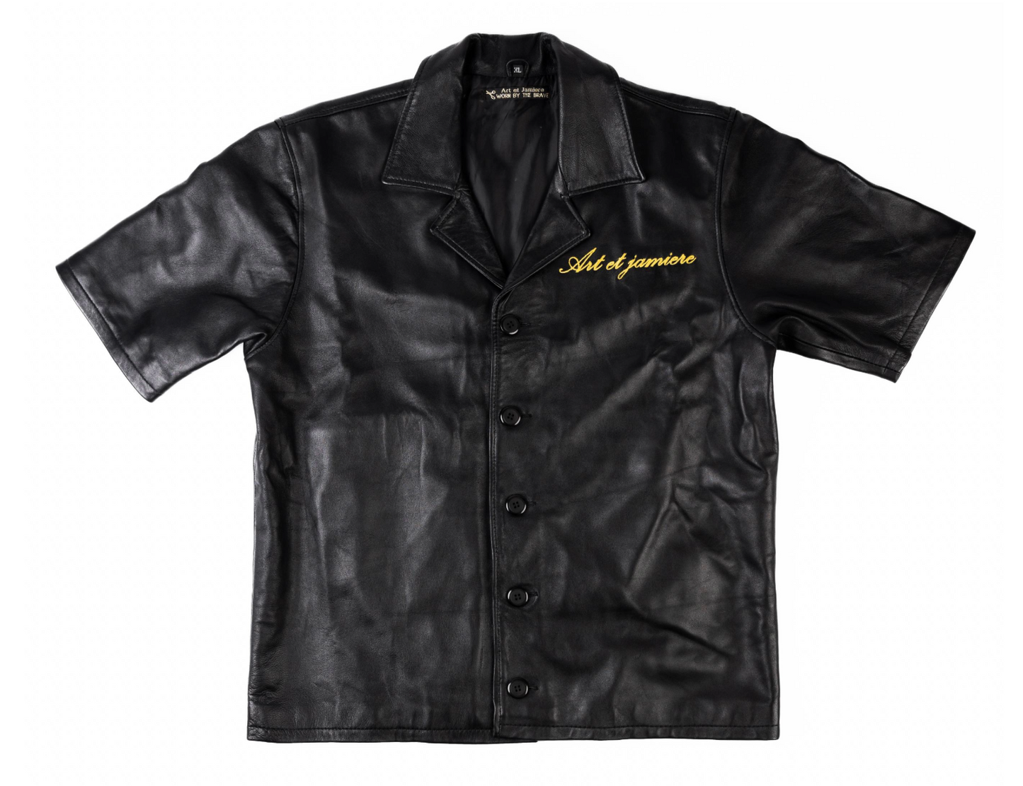 Brave Leather Shirt (Black)
