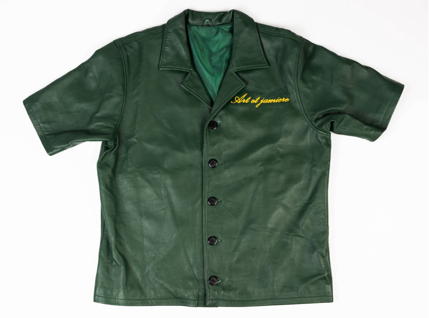 Brave Leather Shirt (Green)