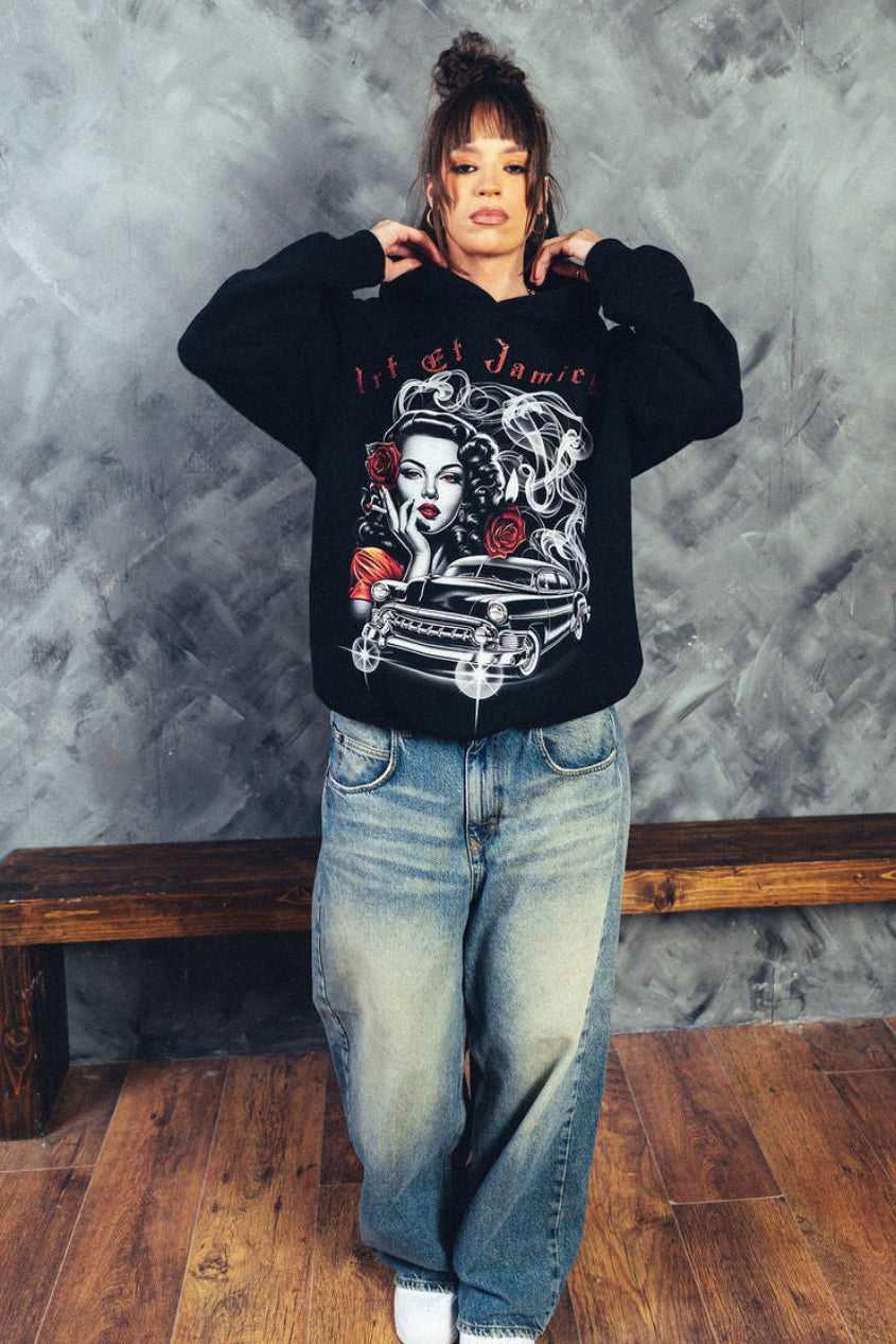 SMOKING GUN HOODIE (Black)