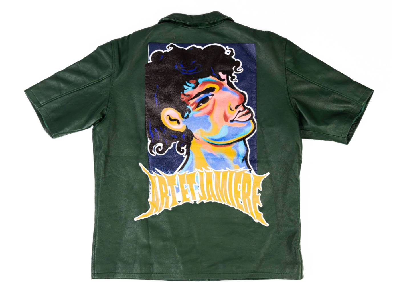 Brave Leather Shirt (Green)