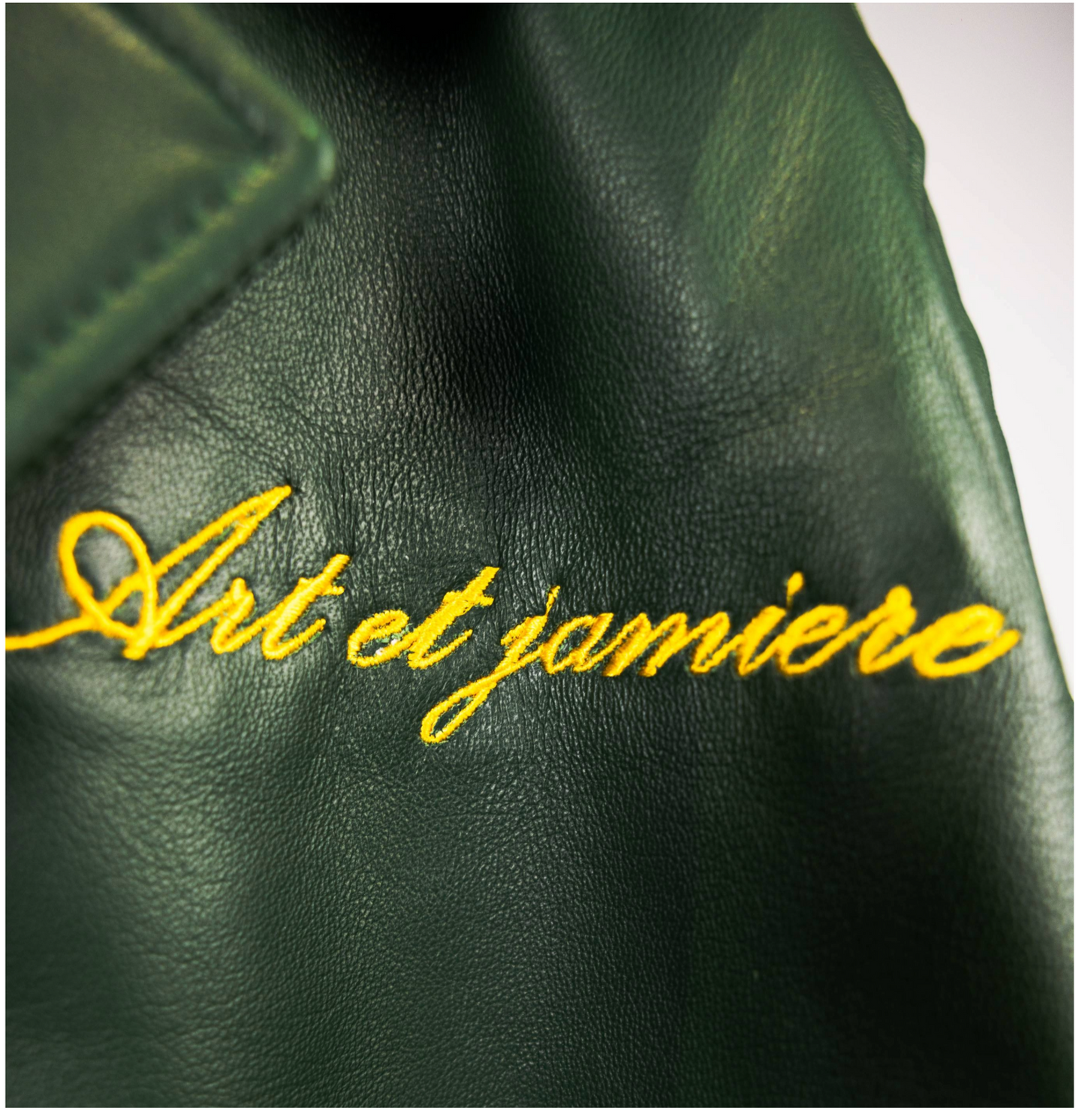 Brave Leather Shirt (Green)