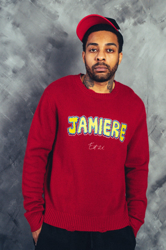JAMIERE LUXE ROUGE SWEATER
