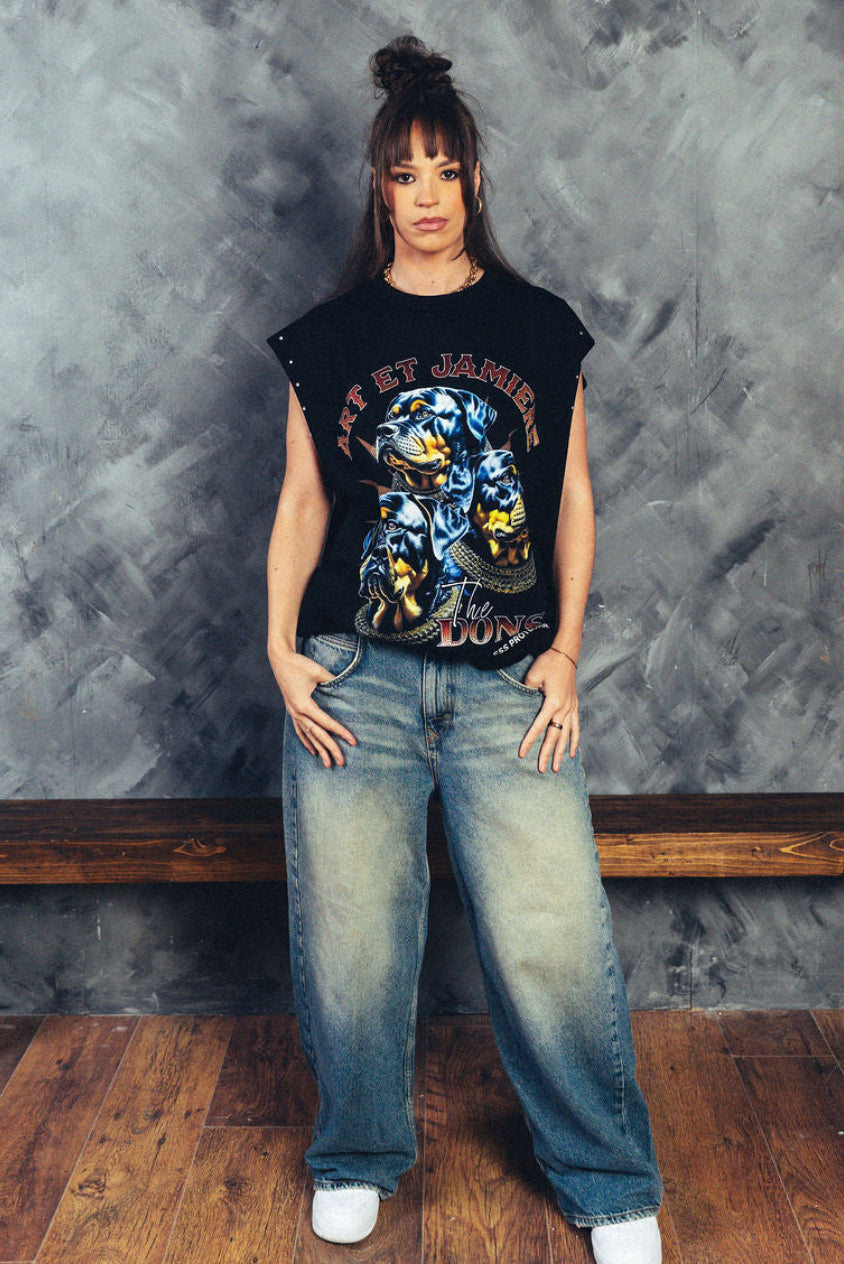 THE DOG HOUND SLEEVELESS TEE