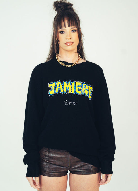 JAMIERE LUXE NOIR SWEATER
