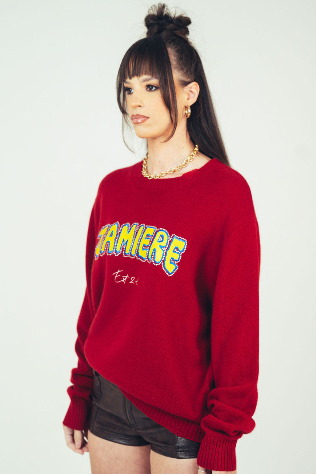 JAMIERE LUXE ROUGE SWEATER