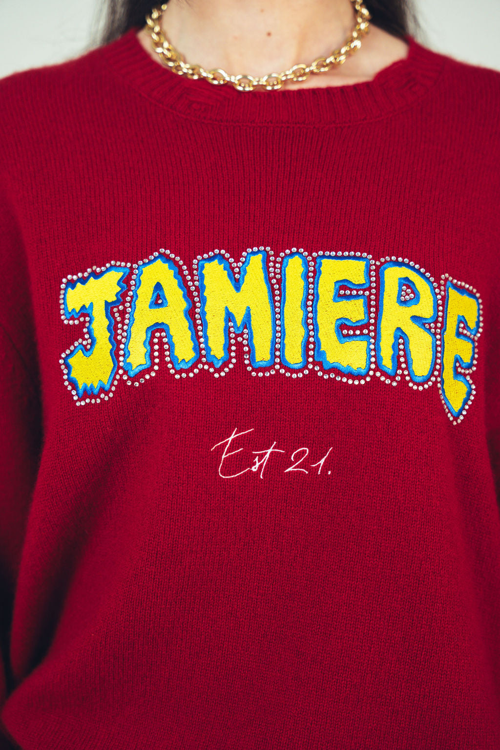 JAMIERE LUXE ROUGE SWEATER