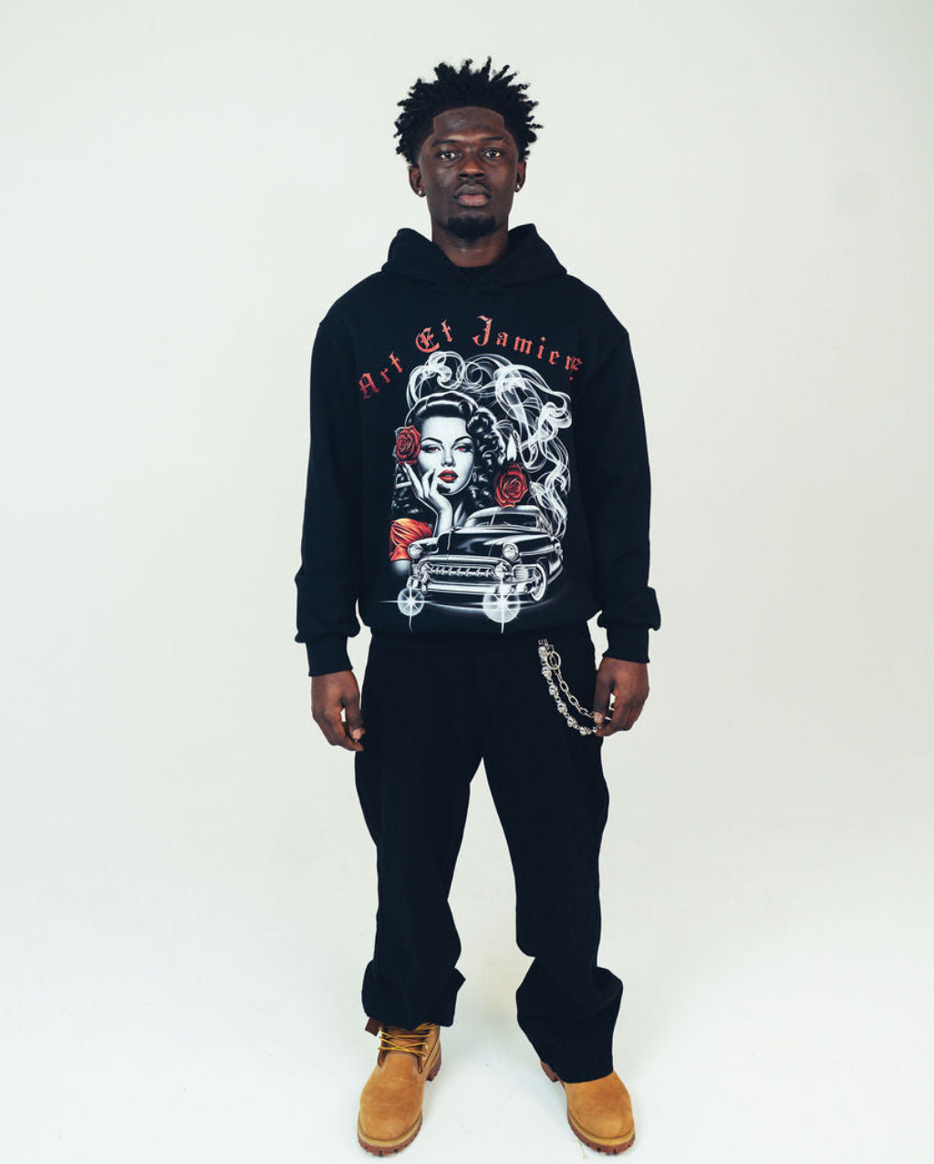 SMOKING GUN HOODIE (Black)