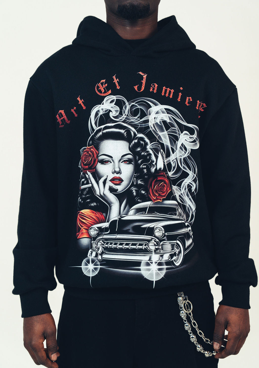 SMOKING GUN HOODIE (Black)