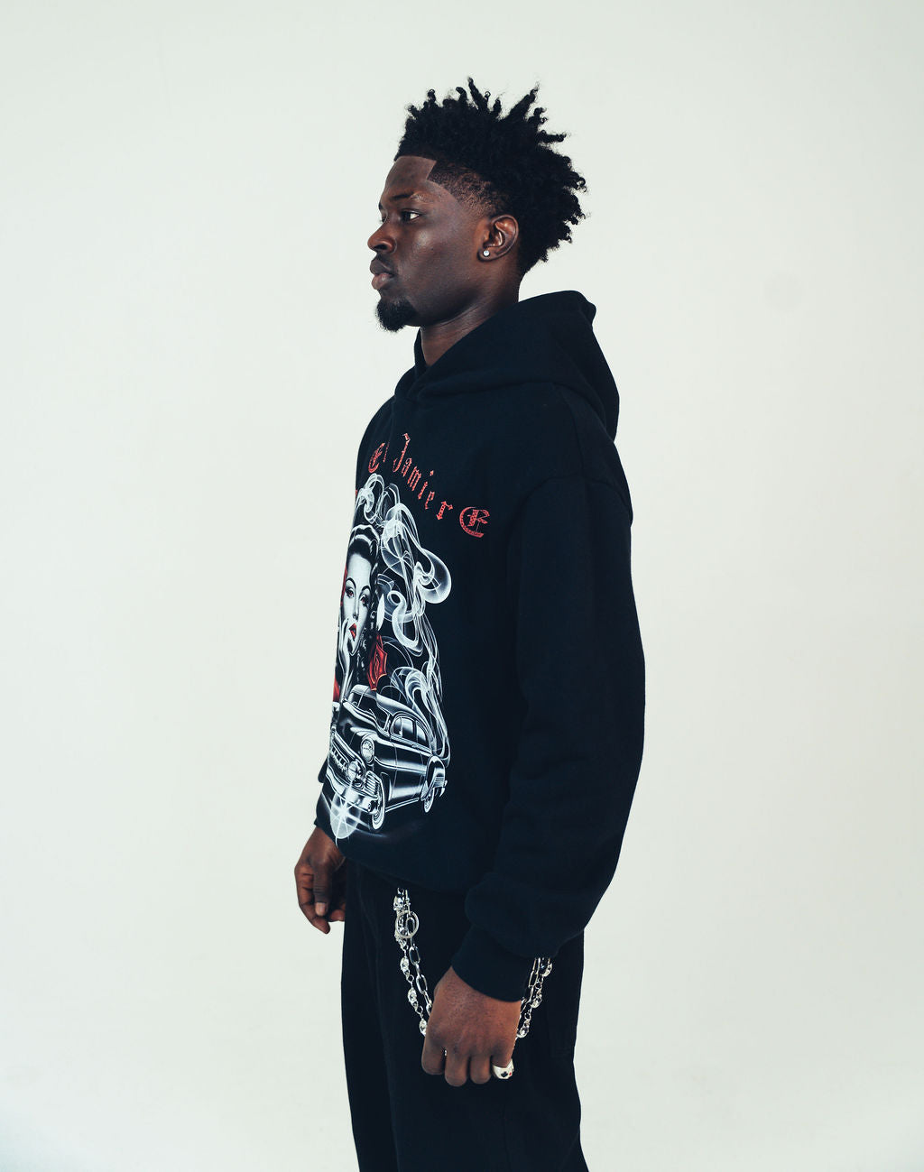 SMOKING GUN HOODIE (Black)